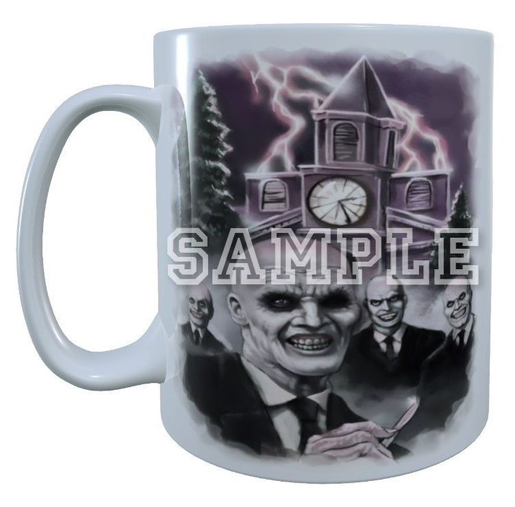 Buffy The Vampire Slayer 90's TV Series Inspired Exclusive Hand Drawn The Gentlemen Artwork Mug