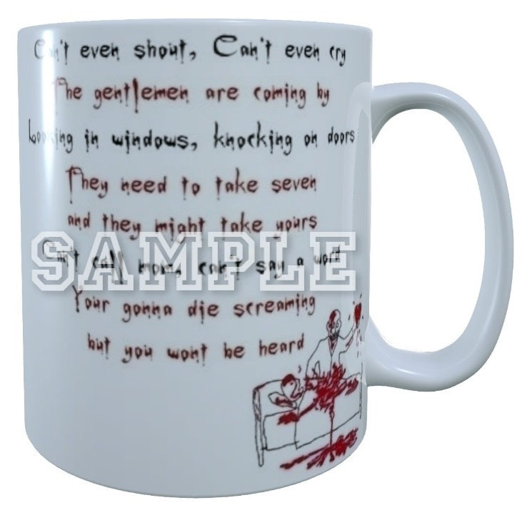 Buffy The Vampire Slayer 90's TV Series Inspired Exclusive Hand Drawn Buffy Will Patrol Tonight Artwork Mug