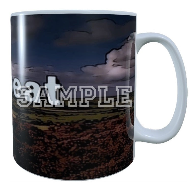 Heartbeat 90's TV Series Inspired Exclusive Hand Drawn Logo Artwork Mug