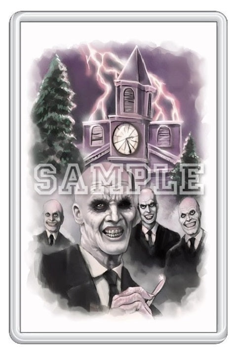 Buffy The Vampire Slayer 90's TV Series Inspired Exclusive Hand Drawn The Gentlemen Artwork Fridge Magnet