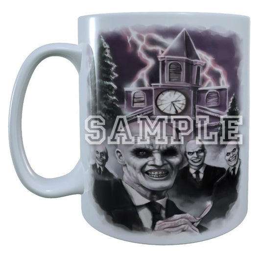 Buffy The Vampire Slayer 90's TV Series Inspired Exclusive Hand Drawn The Gentlemen Artwork Mug