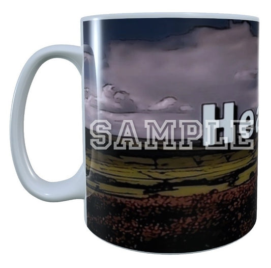Heartbeat 90's TV Series Inspired Exclusive Hand Drawn Logo Artwork Mug