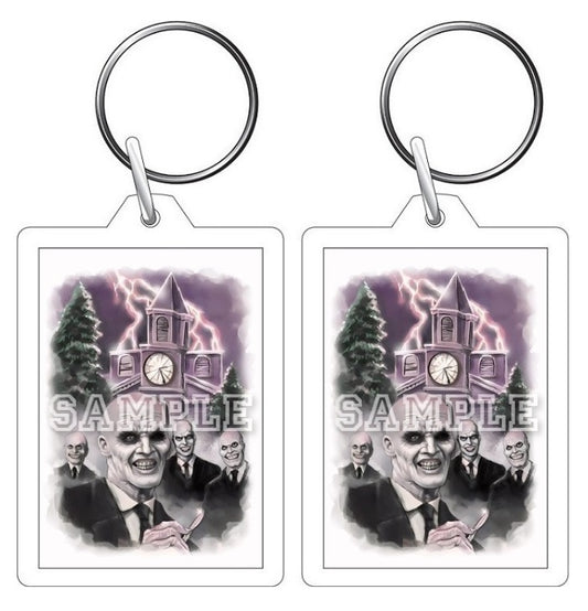 Buffy The Vampire Slayer 90's TV Series Inspired Exclusive Hand Drawn The Gentlemen Artwork Keyring